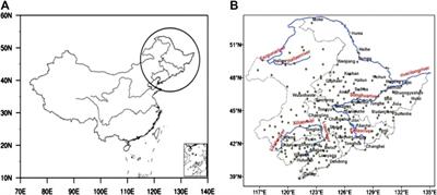 Possible Relationships Between the Interannual Anomalies of the South-North Positions of the Northeastern China Cold Vortexes and the Sea Surface Temperatures (SSTs) During the Early Summer Periods